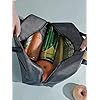 Gray Travel Lunch/Tiffin/Storage Bag for Office, College & School (Cotton)6 liters