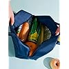 Blue Travel Lunch/Tiffin/Storage Bag for Office, College & School (Cotton)6 liters