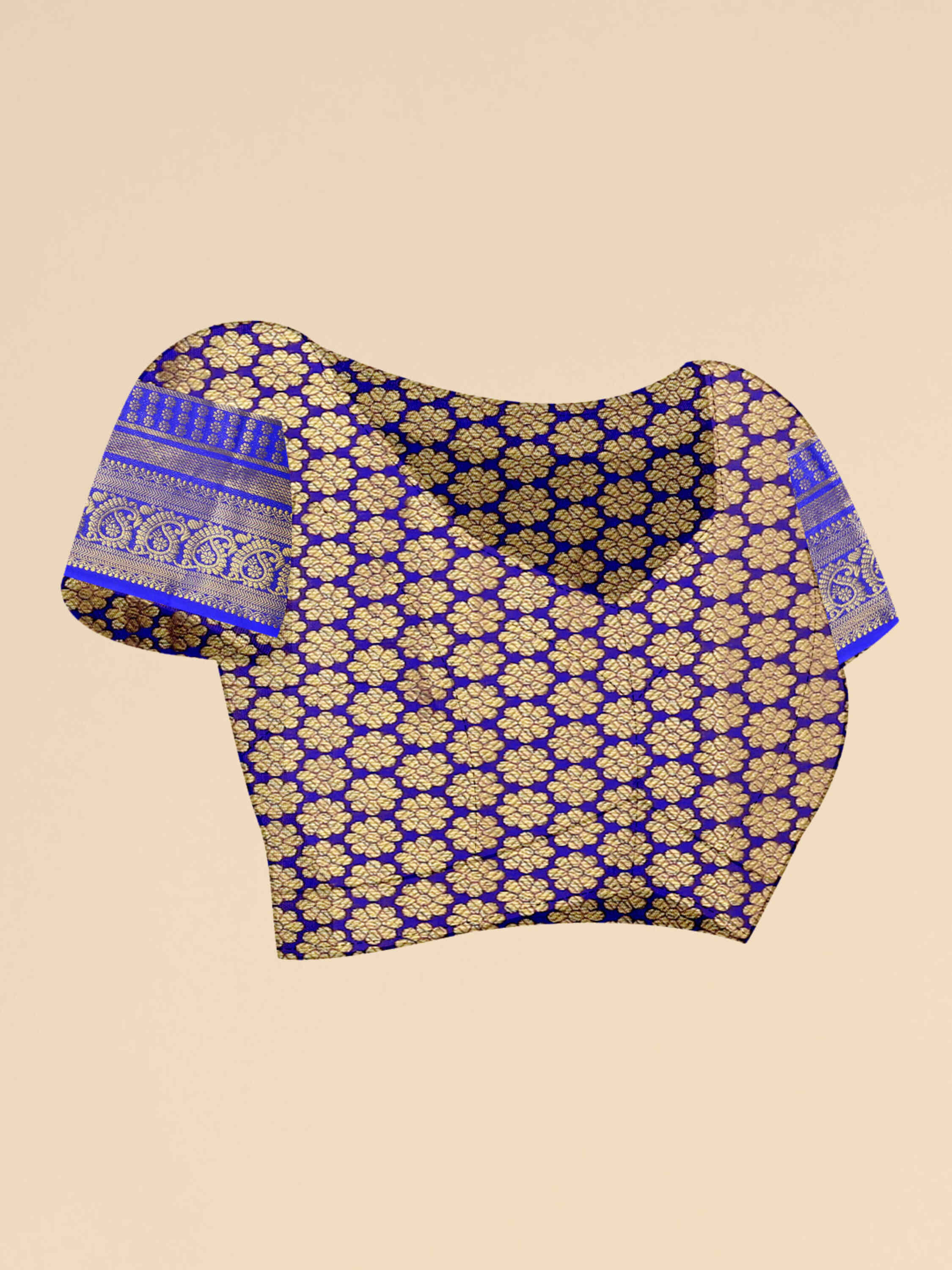 Purple Soft Kanjivaram Silk Woven Zari Saree